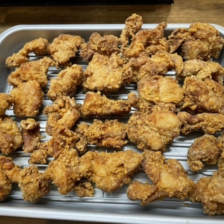 冷凍OK!カリカリ美味しい唐揚げ
